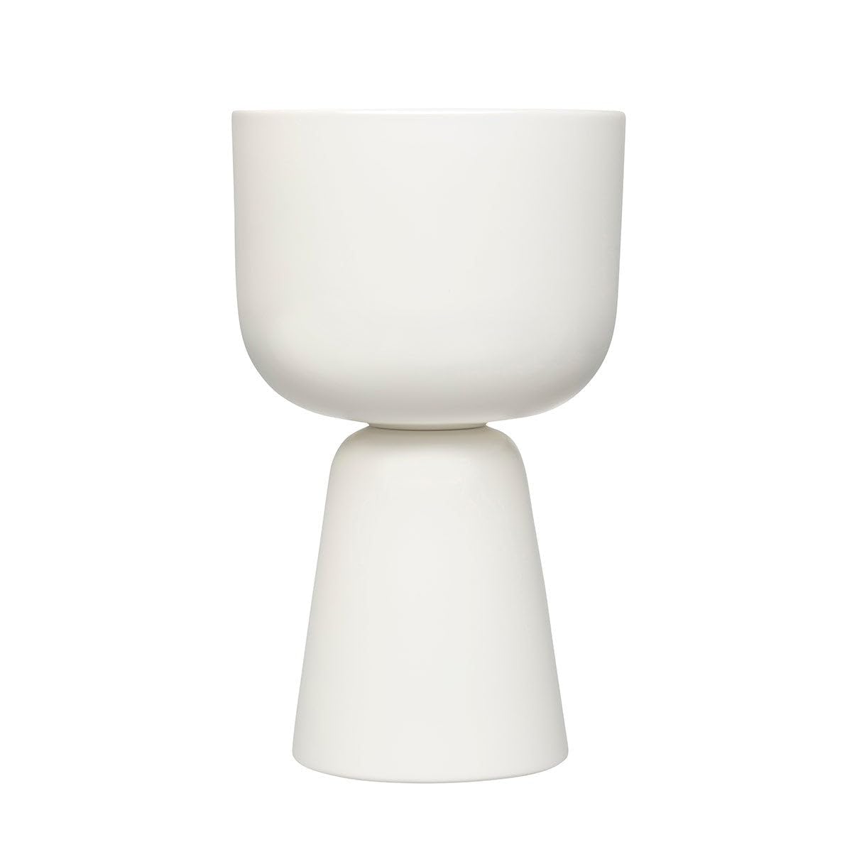 Amazon.com: Iittala Nappula White Large Plant Pot : Patio, Lawn
